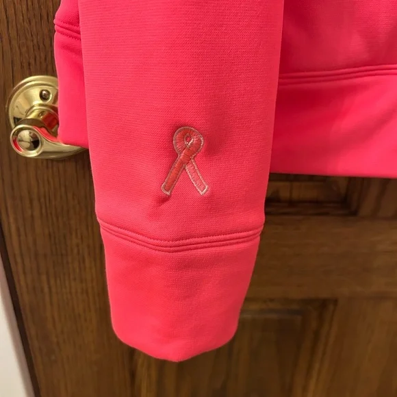 Under Armour Blaze Pink Camo Pullover Hoodie Fleece Sweatshirt Size Large - Picture 3 of 8